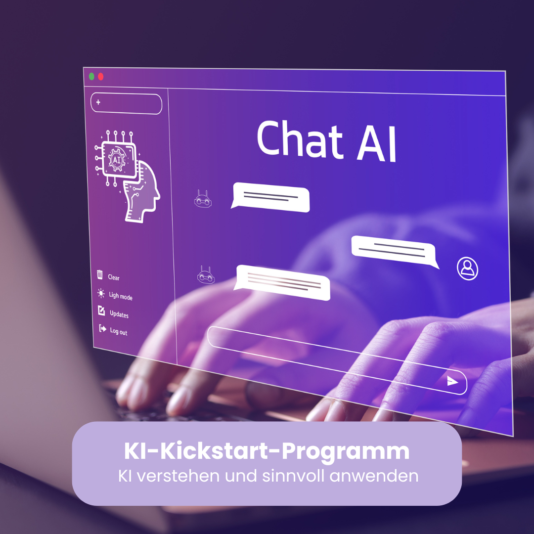 KI-Kickstart-Programm: KI verstehen und sinnvoll anwenden